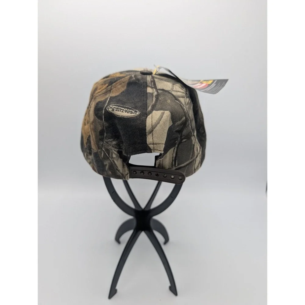 Realtree Hardwoods HD Camouflage Snap Back Cap Hat  NWT  Blank